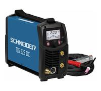 POSTE A SOUDER INVERTER TIG 230V SCHNEIDER TIG 225 DC AVEC ACCESSOIRES - SCHNEIDER SOUDURE - 50485