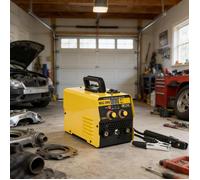 Poste a souder MIG 3 en 1 sans gaz pour usage domestique puissance reglable et facile a utiliser pour debutants et professionnels