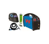Poste à souder MMA TIG LIFT Mikrotig 170 + Cagoule LCD 9/13 Torche TIG à Valve + Argon + Détendeur + Electrodes MMA + Tungstène