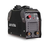 Poste à souder MMA inverter 120A - MECAFER - 461121 - Compatible électrode 1.6mm à 3.25mm, acier, inox, fonte. Inclus brosse, pince, porte électrode, masque.