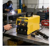 Poste a souder multifonction MIG sans gaz 3 en 1 pour travaux menagers et professionnels leger et portable avec accessoires