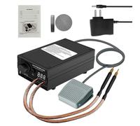 Poste à Souder par Points 8000 W Soudeur par Points Portable Haute Performance avec Pédale pour Bandes de Nickel de 0,1 à 0,3 mm