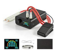 Poste à souder par points pour batteries 11340W/1350A - Spot Welder haute performance avec mode automatique et manuel, soudeuse sans fil pour batteries 18650, bande en nickel 0,1-0,3 mm, fabrication