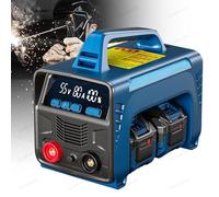 Poste à souder sans fil avec écran LED, MMA ARC 160 A, poste à souder à batterie, onduleur numérique IGBT,6Batteries