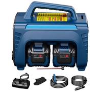 Poste à souder sans fil, poste à souder à batterie MMA ARC 160 A, poste à souder portable à onduleur IGBT à démarrage à chaud, poste à souder à fil fourré, pour travaux de bricolage en extérieur