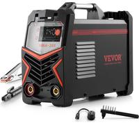 Poste à souder TIG VEVOR, 205 A Poste à souder 2 en 1 (grand écran LED) - Lift-Up TIG/MMA, idéal pour les projets de bricolage, les travaux de garage et les réparations
