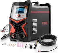 Poste à souder TIG VEVOR, poste à souder aluminium 6 en 1 (grand écran LED) - TIG AC/DC TIG/AC Pulse TIG/DC Pulse TIG/Spot TIG/MMA (Stick), poste à souder électrique avec onduleur IGBT