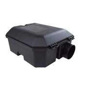 Poste d'Appâtage XL, Station d'Appât Professionnelle, Boîtier de Contrôle des Rongeurs, Noir