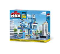 Poste de Police MAX avec Héliport - Ensemble de Jeu de 321 Pièces