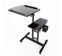 Poste de travail de tatouage réglable en bois fer rotatif à 360° hauteur 95 cm