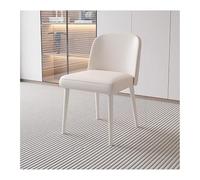 Poste de Travail Moderne Blanc for la Maison et Le Bureau, Chaise rembourrée en Cuir de qualité supérieure, Meubles de négociation Commerciale for Plusieurs Personnes(50cm)