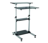 Poste de travail PC assis/debout - LOGILINK - A monter soi-même - Métal - Contemporain - Design