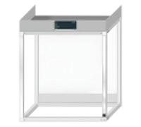 Poste de travail pour matières dangereuses Asecos® GAP-LINE, (L x P x H mm) 1200 x 600 x 1400