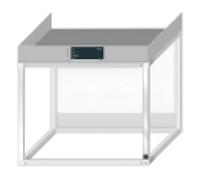 Poste de travail pour matières dangereuses Asecos® GAP-LINE, (L x P x H mm) 1200 x 750 x 1100