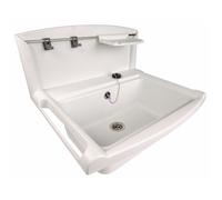 Nicoll - Poste d'eau sans grille POSTOMB 55 cm Polypropylène Blanc