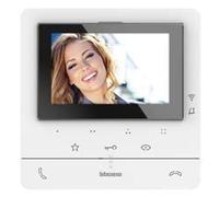 Bticino 344682 INTERPHONE VIDÉO WIFI SMART INDOOR MONITOR, 2 fils, écran couleur 5 « » supplémentaire, écran tactile, avec haut-parleur, interphone, prise enfichable, répondeur d'appels et ouvre-application, blanc