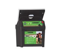 Poste mixte 3 en 1 avec panneau solaire Beaumont Classic RB880 Noir TU