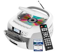 Poste Radio Cassette CD - Bluetooth AM FM - Fonction d'Enregistrement