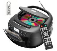 Poste Radio Cassette CD - Bluetooth AM FM - Fonction d'Enregistrement - USB