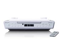 Lenco KCR-150WH Radio de cuisine FM Bluetooth, CD blanc
