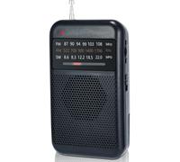 Poste Radio Portable, Am/Fm/Sw Radio A Pile, Radio De Poche À Piles Avec Excellente Réception Et Pr Casque, Mini Radio Transistor Pour L'Extérieur, L'Intérieur Et Les Urgences[L743]