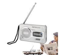 Poste Radio Portable, Radio À Piles, AM/FM Petite Stéréo Rétro, Fonction Antenne Télescopique, Parfaite pour Les Seniors, Les Sports, Les Randonnées, Les Urgences Intérieures/extérieures