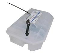 Poste rongeurs Polyvalent Bullet Transparent et sécurisé avec tapette integrée