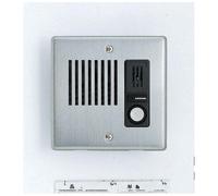 Poste secondaire audio encastré inox 1 bouton LEF / LEM - AIPHONE LEDA 110021