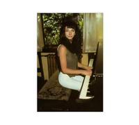 Poster 0199 de la chanteuse Kate-Bush sur toile pour décoration de chambre à coucher, bureau, chambre, cadeau, sans cadre, 50 x 75 cm