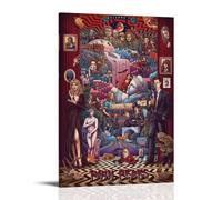 Poster 2018 Twin Peaks - Peinture décorative sur toile - Pour salon, chambre à coucher - Impression d'image moderne - Décoration de salle familiale - 40 x 60 cm