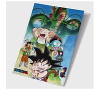 Poster 3d Dragon Ball Z - Shenron And Heroes 40x60cm