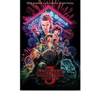Poster 3D lenticulaire Pyramid Stranger Things Summer Of 85 - multicolore - 4,5x25,5x20,5 cm