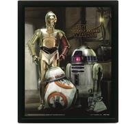 Pyramid International - Cadre lenticulaire 3D Mandalorian Grogu 25.5x20.5 - Licence officielle
