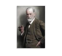 Poster 5 psychologue autrichien Sigmund Freud - Décoration d'intérieur - Art mural à suspendre - Peinture décorative - 40 x 60 cm