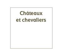 Poster à colorier cherche et trouve : le château