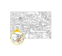 Coloriage Géant - Zoo - 80 X 120 Cm - Papier