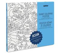 Poster à colorier - océan