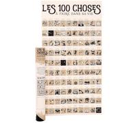 Cadeau Maestro Sila Poster à gratter Les 100 Choses à Faire dans sa Vie