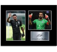 Poster A4 avec autographe de Gianluigi Buffon Football Player