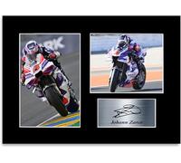 Poster A4 dédicacé Johann Zarco Motorcycle Racer