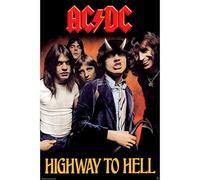 Poster AC/DC Highway to Hell - Papier Glacé - 91x61cm