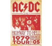 Poster AC/DC Highway To Hell Tour 1979 91,5 cm x 61 cm G