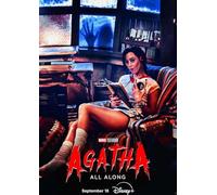 Poster affiche Agatha All Along 2024 Aubrey PlazaClassic Movie Original Film