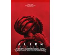 Poster affiche Alien Romulus Red Version Classic Movie Original Film