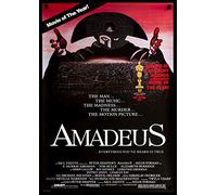 Poster Affiche Amadeus Vintage Movie Cult