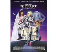 Poster affiche Beetlejuice Classic Movie Original Film