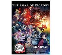 Poster affiche Demon Slayer USA officiel Version Classic Movie Original Film