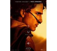Poster affiche DUNE PART 2 Paul Atreides Classic Movie Original Film