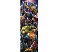 Poster affiche enroulé Avengers Infinity War Poster Helden 158 x 53cm G