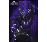 Poster affiche enroulé Black Panther Poster Glow 91.5 x 61cm G